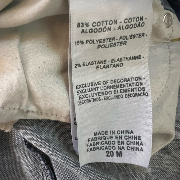 Levi's Blue Flare Wide Leg Jeans Retro Charm - Picture 7 of 7